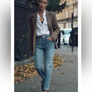 Zara Z1975 High waist mom fit jeans
